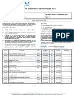 Ficha de EPI - Supervisor Técnico