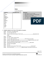 Worksheet 12: Superlative Adjectives