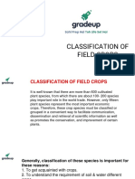 Classification of Field Crops 39