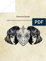 Strange Races: Dmdave'S Guidebook To Creating Fifth Edition Races (In 20 Minutes or Less)