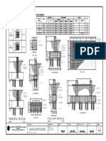 Pile Cap Details Pedestal Section