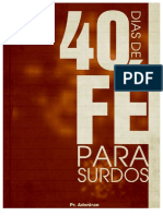 40 Dias Surdos Fe Surdos Todo