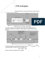 CHP IV Régulateur PID Analogique