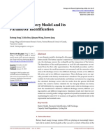 2018 - A Generic Battery Model and Its Parameter Identification