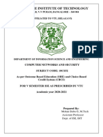 Computer Networks and Security (18CS52) Notes