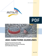 2021 Sanctions Guidelines