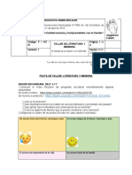 Taller de Literatura y Memoria de 6º A 11º