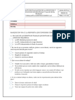 Formato Evaluacion de La Induccion y Reinduccion de SST