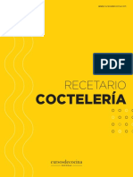 Recetario Cocteleria