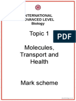 Checked - Unit 1 Molecules, Diet, Transport and Health - Exam - MS