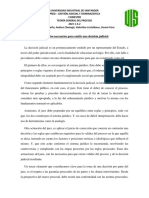 Elementos Necesarios para Emitir Una Decisión Judicial