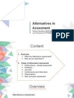 Alternative Assessment Group 12