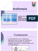 Electroforesis