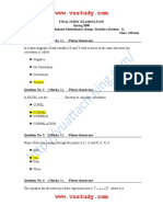 MTH302 Final Term Solved MCQs With Reference