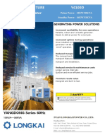 Power Your Future Y4100D Yangdong Generator