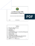 La Misurazione Delle Performance Dimpresa