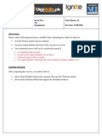 Hands-On Exercise No.4 Batch-10 E-Commerce Management Total Marks: 10 Due Date: 19/08/2021