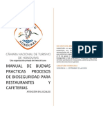 Manual de Buenas Practicas para Restaurantes y Cafeterias Servicio en Locales v1.1.1