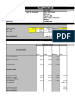 Fiche de Paie Excel 2013