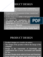 Product Design