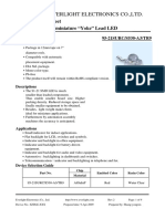 Everlight Electronics Co.,Ltd.: Technical Data Sheet 1.9mm Round Subminiature "Yoke" Lead LED