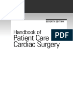 Handbook of Patient Care in Cardiac Surgery by John H. Lemmer JR., Gus J. Vlahakes