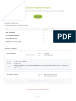 Electronic Record of Contracts