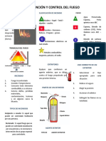 Prevención y Control Del Fuego