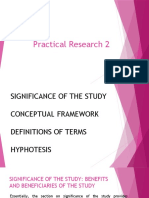 Practical Research 2 Significance of The Study