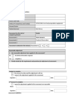 SITHCCC001 Assessment 1 - Short Answers