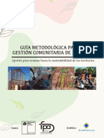 Guía Metodológica Gestión Comunitaria de Residuos