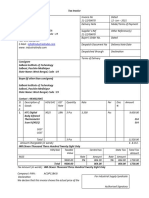 Thermal Gun Tax Invoice