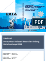 Direktori Perusahaan Industri Besar Dan Sedang Kota Surabaya 2018