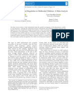 Emotion Reactivity and Regulation in Maltreated Children: A Meta-Analysis