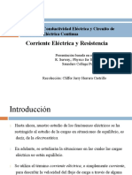 Corriente Eléctrica y Resistencia