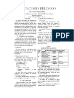 Informe Laboratorio de Diodos