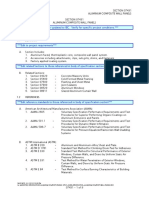 Guide Specification Aluminum Composite Wall Panels