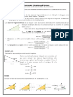 Guia 10o. Razones Trigonometricas y MRU.