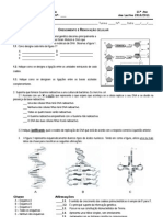 Ficha Formativa 1 - DNA e Síntese Proteica