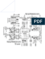 NEW TDA8950J (Com Pré-Amplificador) Diagrama