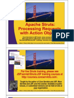 Apache Struts: Processing Requests With Action Objects
