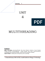 Multithreading: Object Oriented Programming 1