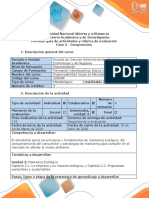 Guía de Actividades y Rúbrica de Evaluación - Fase 3 - Comprensión