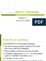 3.3 Push-Down Automata