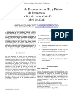 Laboratorio #3 PLL y Divisor de Frecuencia