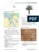 Egyptian Architecture: Pre-3100 BC: The Nile Civilization