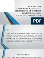 Kepco Ilijan CORPORATION, Petitioner, v. Commissioner of Internal REVENUE, Respondent