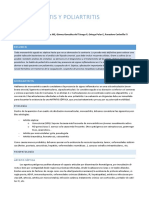 Monoartritis Y Poliartritis: Resumen