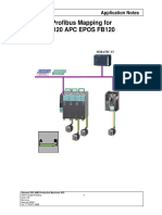 Profibus Mapping For S120 Apc Epos Fb120: Application Notes