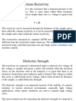 Volume Resistivity